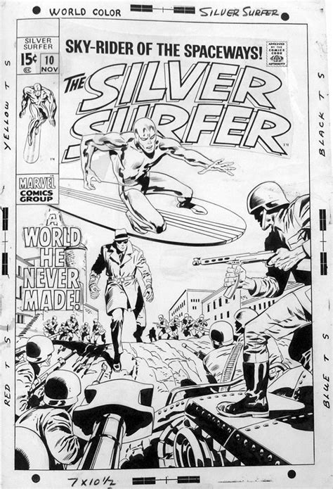 John Buscemas Silver Surfer Artists Edition From The