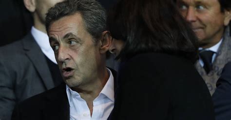 Nicolas Sarkozy Et Anne Hidalgo Pendant Le Match De Ligue Des Champions Psg Manchester City Au