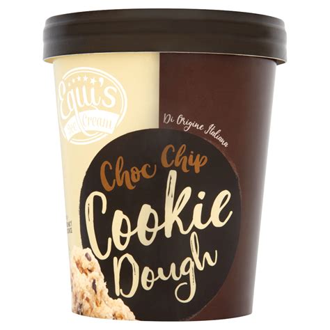 Equis Ice Cream Choc Chip Cookie Dough 500ml