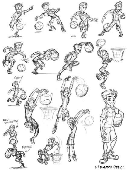 Thumbnails_basketball by tombancroft on deviantART | Basketball artwork