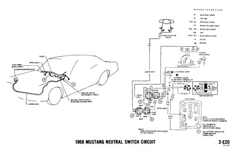 Effectively read a cabling diagram, one has to know how the particular components inside the system operate. 67 Mustang GTA- Ignition wiring ID required - Ford Mustang Forum
