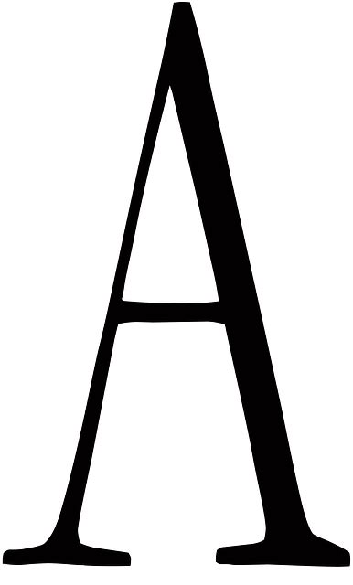 For sergey and me this is a very exciting … Letter A Alphabet · Free image on Pixabay