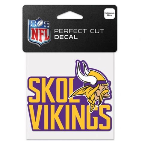 He was named 1978 defensive rookie of the year. Minnesota Vikings SKOL Vikings Slogan - 4x4 Die Cut Decal ...