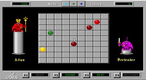 Color Lines Screenshots For Dos Mobygames