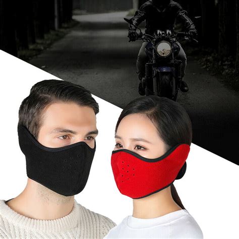 Pm25 Face Mask Motorcycle Cycling Ski Fleece Face Shield Cold Weather