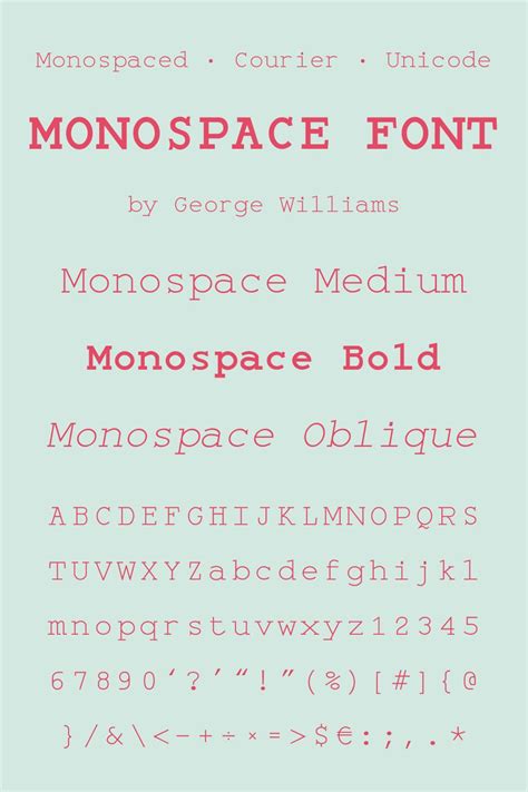 15 Best Monospace Fonts For 2021 Free And Premium Fonts