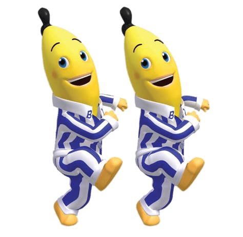 Bananes En Pyjama Dansent Png Transparents Stickpng