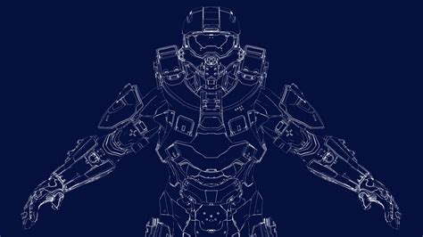 Halo Infinite Master Chief Armor 3d Print Files Galactic Armory