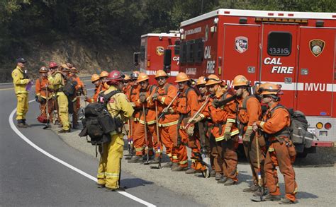 Californias Inmate Firefighters Can Now Get Jobs As Emergency Workers