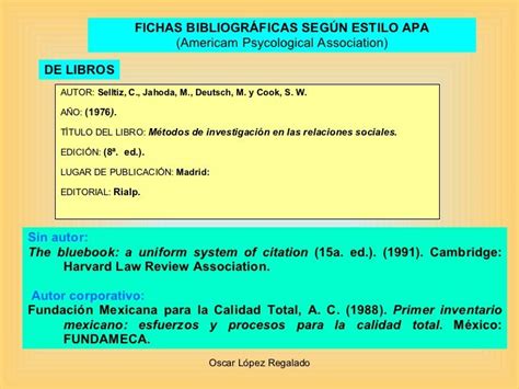 Que Datos Contiene Una Ficha Bibliografica Thetanmapa