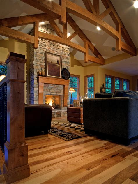 The best part about these tiles is that they are extremely versatile. Beamed and Vaulted Ceiling | HGTV