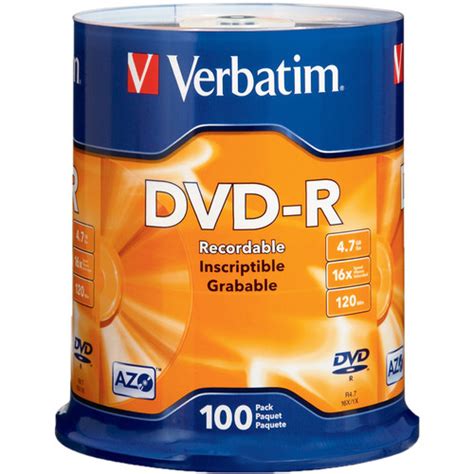 The 4 × 100 metres relay or sprint relay is an athletics track event run in lanes over one lap of the track with four runners completing 100 metres each. Verbatim DVD-R 4.76GB 16X (100) 95102 B&H Photo Video
