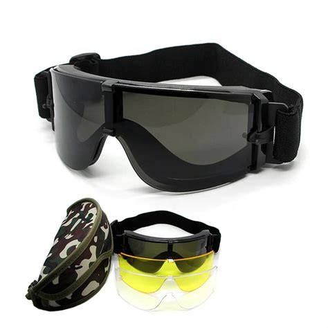 Army Military Goggles X800 Tactical Glasses Paintball Oculos Airsoft Hunting Paintball Windproof