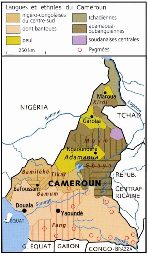 Groupes Ethniques Du Cameroun — Wikipédia Cameroun Géographie Tchad