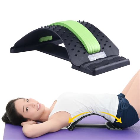 Klasvsa Back Massager Magic Stretcher Equipment Stretcher Relax Mate Lumbar Support Spine Pain
