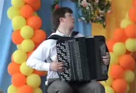 Each player decides how many tricks they will be able to take. Many people can play the accordion, but this boy is a ...