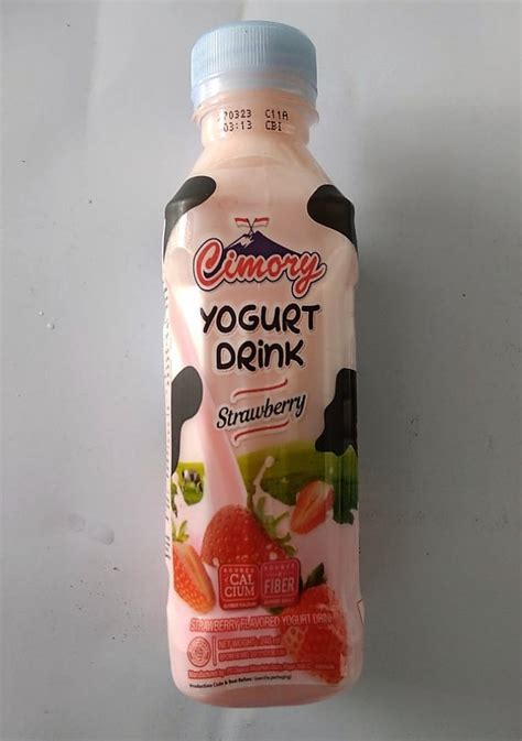 Frozzie Frozen Food Cimory Yoghurt Yd Strawberry Ml