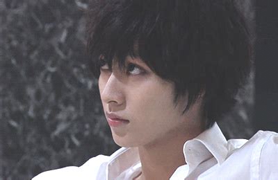 He is an actor, known for неужто я больше не главная героиня? yamakenfag: Death Note // L { Yamazaki Kento... : yes we ...