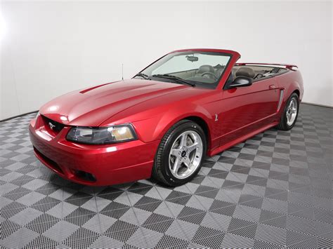 Pre Owned 2001 Ford Mustang 2dr Convertible Svt Cobra Convertible In
