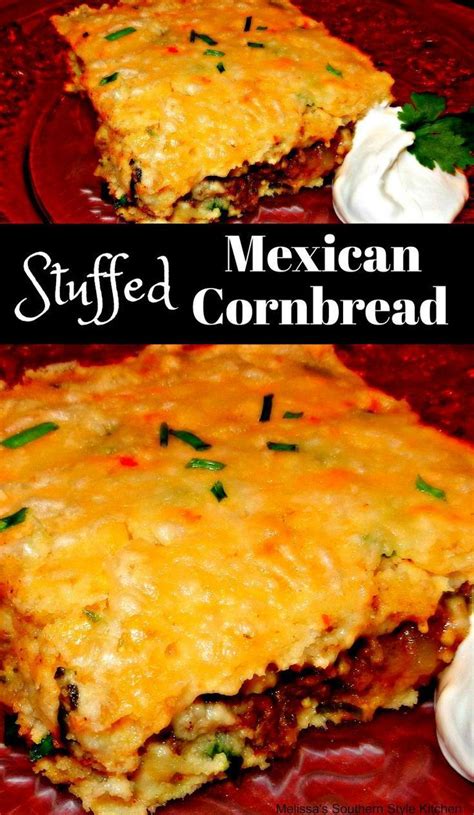 Today, we're taking leftover turkey and turning it into a delicious leftover turkey cornbread casserole. Stuffed Mexican Cornbread #cornbread #mexicancornbread # ...
