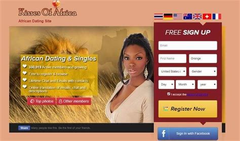 Kissesofafrica Is Established Since 2006 And Has A Growing 300000