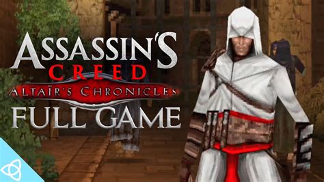 Assassin s Creed Altaïr s Chronicles Full Game Longplay Walkthrough