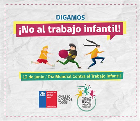 día mundial contra el trabajo infantil 12 de junio mesa intersectorial sobre trata de personas