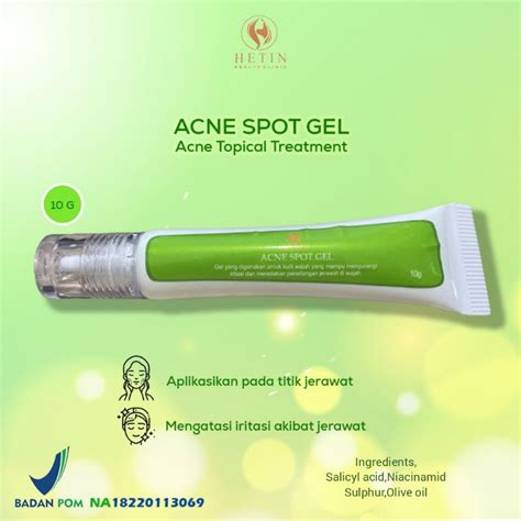 Jual Acne Spot Gel Acne Topical Treatment Shopee Indonesia