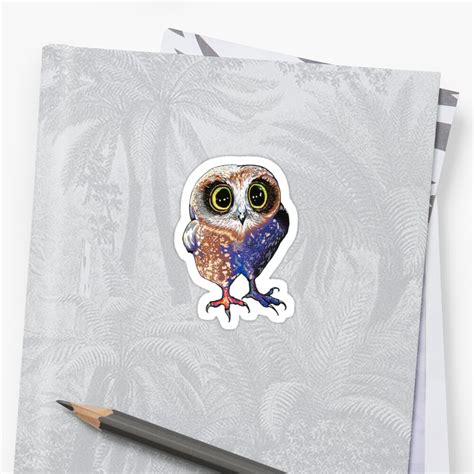 Owl Stickers By Theroywood Redbubble