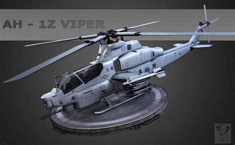 Making Of Ah1z Viper Helicopter · 3dtotal · Learn Create Share