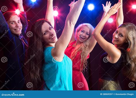 Young People At Party Stock Image Image Of Entertainment 58069207
