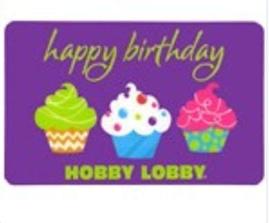 Promo code valid until july 3, 2021. Hobby lobby gift cards | Hobby lobby gift card, Birthday ...