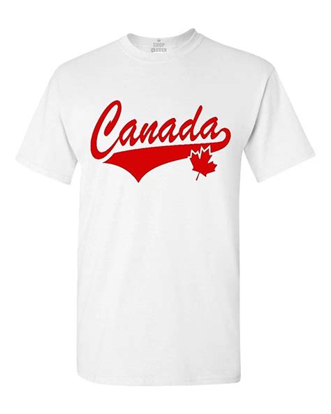 Canada Leaf T Shirt Canadian Flag Shirts 100 Cotton Men Women T Shirt Tees Printed T Shirt Pure