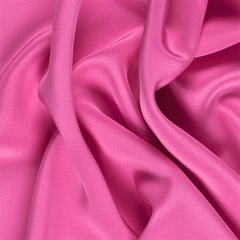 Silk Satin Back Crepe Silk Satin Back Crepe Fabric 40mm 44 Pink Color Group
