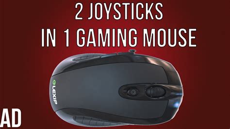 2 Joysticks In 1 Mouse Lexip 3dm Pro Gaming Mouse Review Ad Youtube