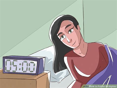 How To Pull An All Nighter With Pictures Wikihow