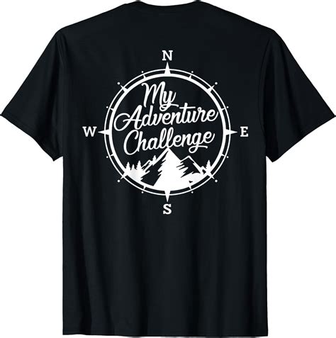 My Adventure Challenge Compass (on back) T-Shirt - Walmart.com