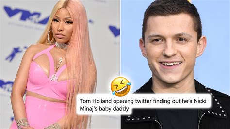 Tom holland talks about fathering nicki minaj's baby | capital. 5 Of The Funniest Nicki Minaj And Tom Holland Dating Memes ...