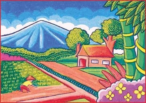 Dengan mewarnai berbagai gambar rumah, mereka akan mengenal lebih banyak berbagai bentuk rumah. 7 Gambar Pemandangan Alam Yang Layak dijadikan Contoh ...