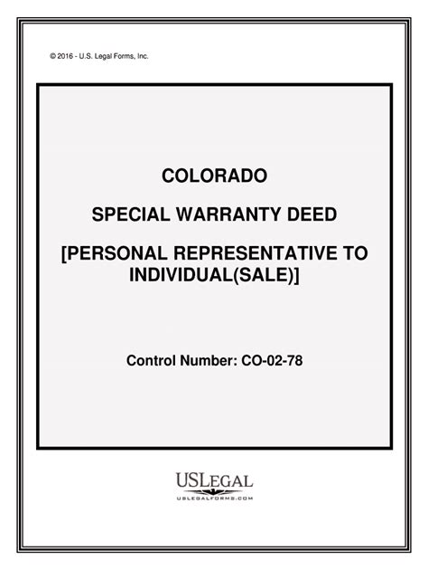 Colorado Beneficiary Deed Pdf Form Fill Out And Sign Printable Pdf