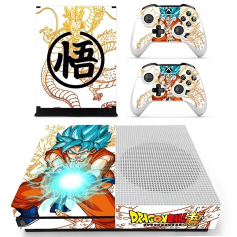Naklejka Super Dragon Ball Z Custom Cover Dla Konsoli Xbox One Slim