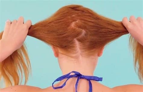 Space Buns Zig Zag Parting — How To Be A Redhead