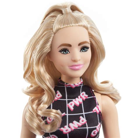 Barbie Fashionista Doll 202 With Girl Power Print Outfit