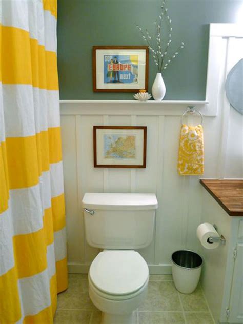 Colorful And Joyful Yellow Bathrooms Designs Interior Vogue