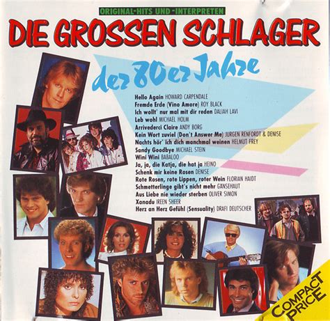 die grossen schlager der 80er jahre cd compilation discogs