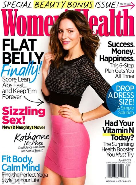 Katharine Mcphee Womens Health Magazine Cover United States April