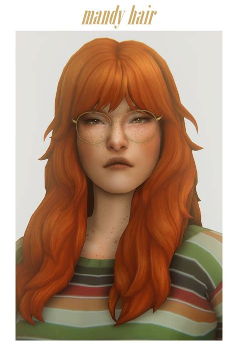 Sweet And Sour Hairs Patreon In 2023 Sims Hair Sims Sims 4