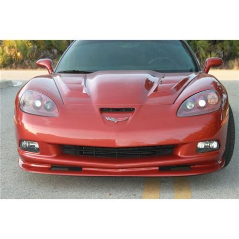 We recommend abandoning stylish, but not too comfortable. Corvette Bumper, Front, Z06 Design, 2005-2013