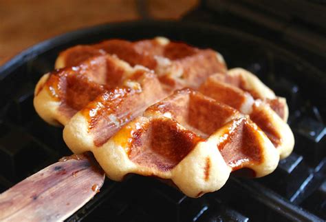 Liege Waffles Traditional Belgian Waffle Recipe A Day Trip To
