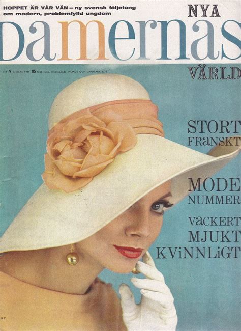 For jan malmsjö, 2020 is a year to carefully protect and nurture his plans. Damernas Värld 1961-9 Soraya..Jan Malmsjö..Paris Mode ...